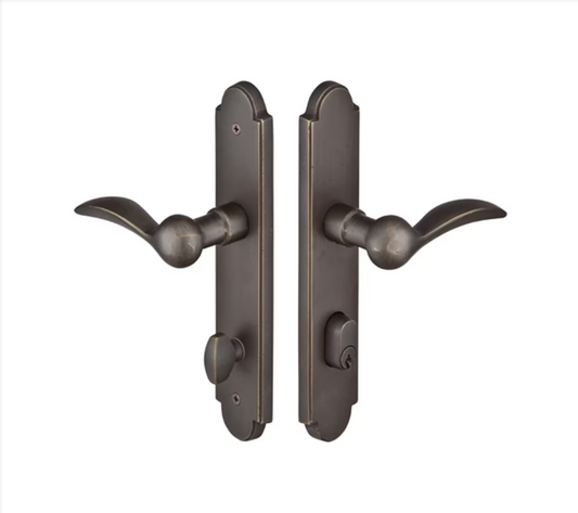 Emtek - Arched Sandcast Multi Point Lock Trim