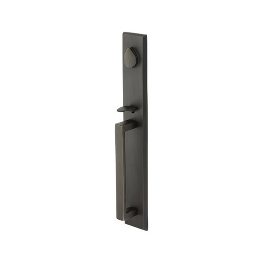 Emtek - Rustic Modern Rectangular Full Length Tubular Entry Set