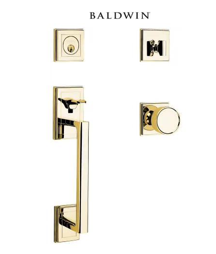Baldwin Hollywood Hills Sectional Door Handleset